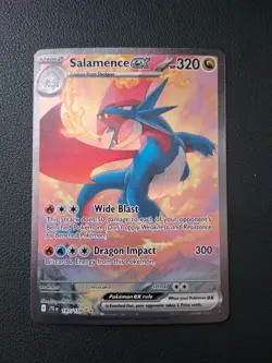Pokemon Salamence ex EX 187/159 Journey Together Holo Special Illustration Rare… - Image 1