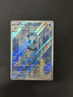 Poliwhirl 176/165 Illustration Rare Full Art Pokemon TCG Scarlet & Violet 151 - Image 1
