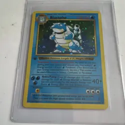 Wizards of the Coast Blastoise 2/102 Base Set Holo Rare 1999 English HP 100 - Image 4