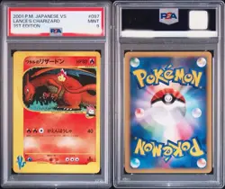 PSA 9 Lance's Charizard VS 1st Edition 097/141 Pokemon TCG - Image 3