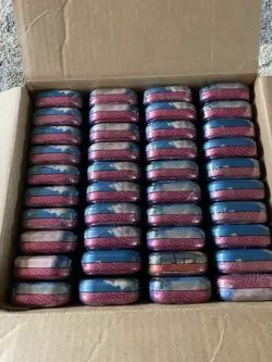 New Pokemon TCG: Ascended Heroes Mini Tin Case 40 Tins (j-hook) New🔥Free Ship! - Image 1