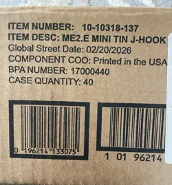 New Pokemon TCG: Ascended Heroes Mini Tin Case 40 Tins (j-hook) New🔥Free Ship! - Image 3
