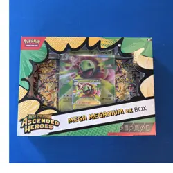 Pokemon Mega Meganium ex Box Ascended Heroes Foil Promo Lenticular - Image 1