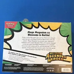Pokemon Mega Meganium ex Box Ascended Heroes Foil Promo Lenticular - Image 2