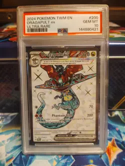 Dragapult EX 200/167 Ultra Rare Holo Pokemon TCG Twilight Masquerade - Image 1