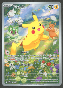 Pokemon TCG: Pikachu 088 Paldea Adventure Chest Black Star Promo - Image 1