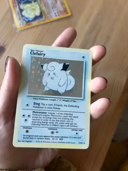 Pokemon holo rare Clefairy - 005/102 - 1999 WotC Base Set - Image 2
