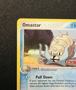 Omastar 20/108 Reverse Holo Rare Stamped 2007 EX Power Keepers Pokemon TCG - Image 3