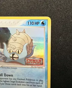 Omastar 20/108 Reverse Holo Rare Stamped 2007 EX Power Keepers Pokemon TCG - Image 4