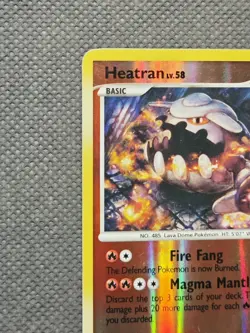 Heatran 3/99 Reverse Holo Rare Pokemon Platinum Arceus Base Set 2009 - Image 3