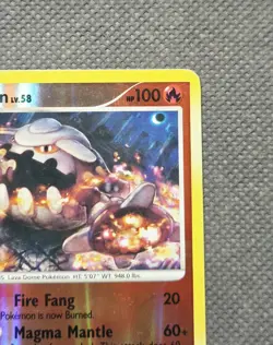 Heatran 3/99 Reverse Holo Rare Pokemon Platinum Arceus Base Set 2009 - Image 4