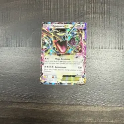 Shiny Rayquaza EX XY69 2015 Pokemon TCG Ultra Rare Black Star Promo - Image 1
