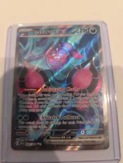 Pecharunt EX 085/064 Shrouded Fable Pokemon TCG Full Art Ultra Rare Holo NM - Image 1
