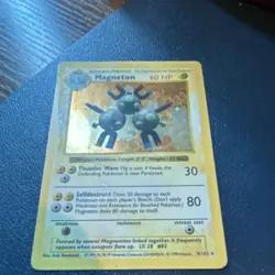 Magneton Base Set Holo Rare 9/102 1999 English 60 HP [HP] - Image 1