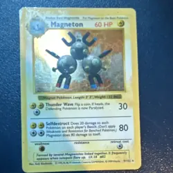 Magneton Base Set Holo Rare 9/102 1999 English 60 HP [HP] - Image 2