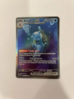 Pokemon TCG Blastoise ex 200/165 SV 151 Special Illustration Rare Full Art Holo - Image 1