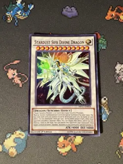 YuGiOh - Stardust Sifr Divine DragonMP17-EN054 Mega Tins Mega Pack - NM - Image 1