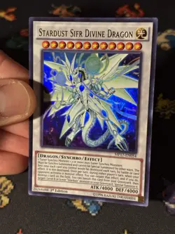 YuGiOh - Stardust Sifr Divine DragonMP17-EN054 Mega Tins Mega Pack - NM - Image 2