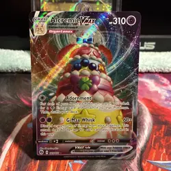 Alcremie Vmax 023/073 Champions Path NM Ultra Rare Full Art Pokemon Card - Image 1
