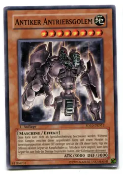 Yu-Gi-Oh! PLAYED/POOR Antiker Antriebsgolem Common - Image 1