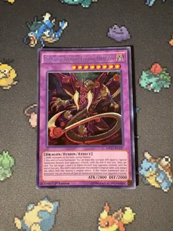 YuGiOh - Starving Venom Fusion Dragon MP17-EN147 Mega Tins Mega Pack - NM - Image 1