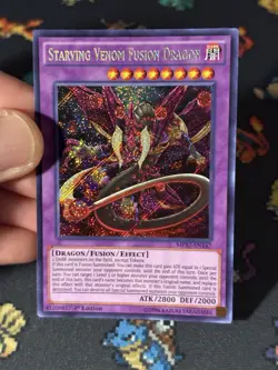 YuGiOh - Starving Venom Fusion Dragon MP17-EN147 Mega Tins Mega Pack - NM - Image 2