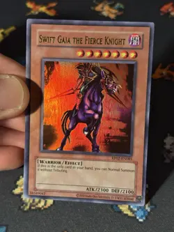 YuGiOh - Swift Gaia The Fierce Knight RP02-EN085 Retro Pack 2 - NM - Image 2
