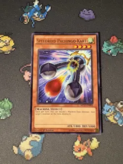 YuGiOh - Speeproid Pachingo-Kart MP17-EN005 Mega Tins Mega Pack - NM - Image 1