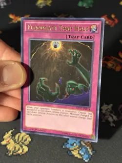 YuGiOh - Floodgate Trap Hole MP17-EN114 Mega Tins Mega Pack - NM - Image 2