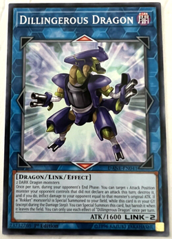 YuGiOh! - Dillingerous Dragon - DANE-EN041 - 1st Edition - Common - Image 1