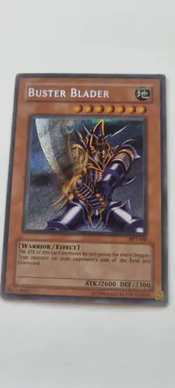 Buster Blader BPT-008 Secret Rare Unlimited Yugioh - Image 1