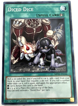 YuGiOh! - Diced Dice - MP21-EN146 - 1st Edition - Common - Image 1
