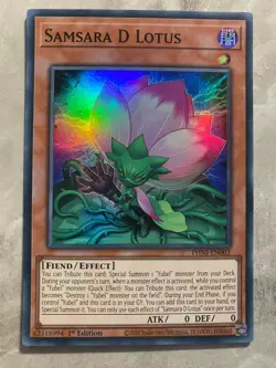 Yugioh - Samsara D Lotus - PHNI-EN003 - Ultra Rare - Phantom Nightmare - [B] - Image 1