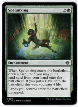Spelunking 213 Magic: The Gathering UC LP - Image 1