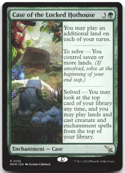 Case of the Locked Hothouse 155 Murders at Karlov Manor Magic: The Gathering NM - Image 1