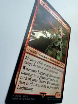 MTG: Final Fantasy Foil Promo: Lightning, Security Sergeant - NM 0002 - Image 2