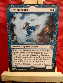 Dragonologist (Showcase) - Tarkir Dragonstorm - Rare - NM - MTG - Image 1