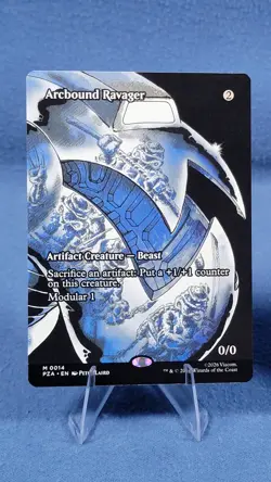 Arcbound Ravager (Borderless) 0014 PZA TMNT MTG NM 🔮 7*A - Image 1