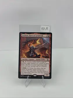 Orthion, Hero of Lavabrink | MOM 334 | Legendary Creature | MTG - Image 1