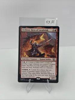 Orthion, Hero of Lavabrink | MOM 334 | Legendary Creature | MTG - Image 2