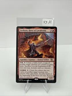 Orthion, Hero of Lavabrink | MOM 334 | Legendary Creature | MTG - Image 3