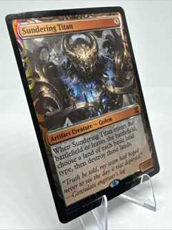 Sundering Titan 049 Masterpiece Foil MTG Magic The Gathering Near Mint - Image 2