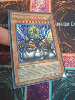Yugioh Theinen the Great Sphinx EP1-EN001 Ultra Rare Unlimited Near Mint - Image 2