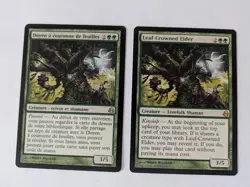 2 Leaf-Crowned Elder Morningtide MTG NM Free shipping with tracking - Image 1