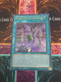 Yugioh Dark World Archives SR13-EN026 Ultra Rare 1st Edition Near Mint - Image 1