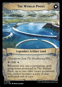 x4 The Everflowing Well // The Myriad Pools LCI MTG 56 RARE M/NM 4x - Image 2