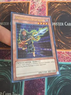 Yugioh Gravekeeper's Spear Soldier LCYW-EN185 Ultra Rare Unlimited Near Mint - Image 2