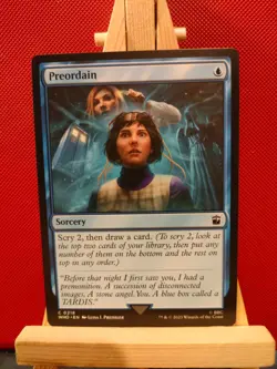 Preordain - Dr. Who (Universes Beyond) - Common - NM - MTG - Image 1