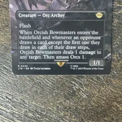Wizards of the Coast MTG Orcish Bowmasters Borderless Regular Rare LOTR #433 - Image 3