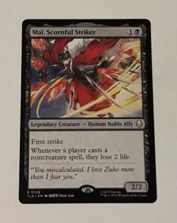 MTG Mai, Scornful Striker - Avatar: The Last Airbender NM - Image 1